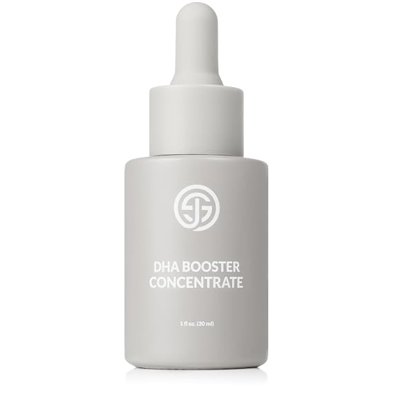 SJOLIE DHA Booster Drops (50% DHA) - Sunless Tanning Additive Bronzing Drops for Spray Tan Solution - 1oz