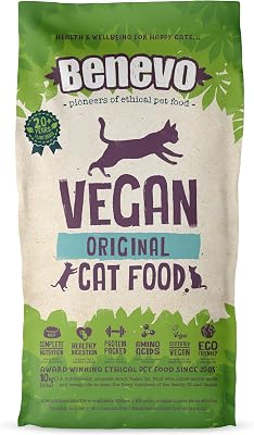 Benevo Chats, croquettes vegetariennes pour les chats adultes 10 kg
